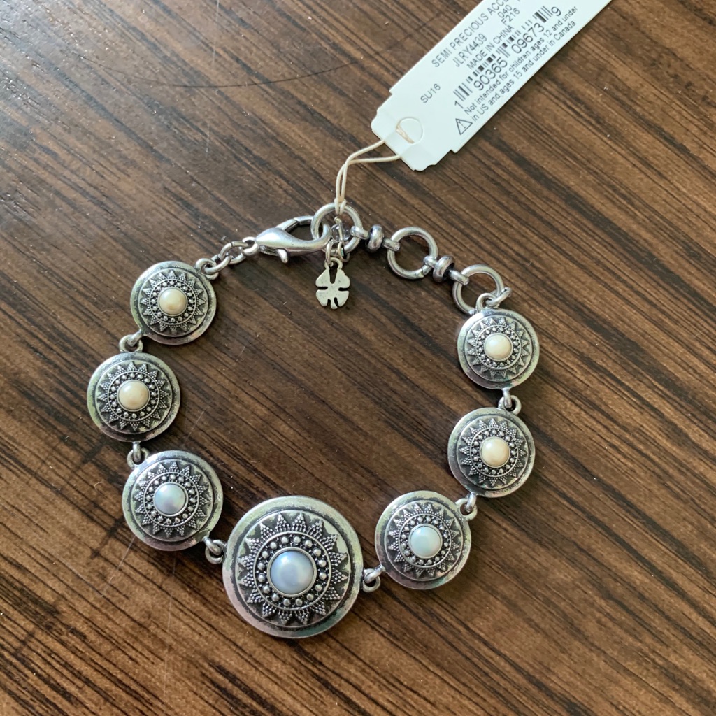 Lucky Brand Pearl Link Bracelet